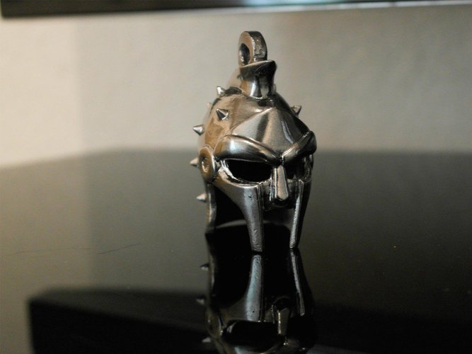 Helmet Gladiator, keychain 3D Print 39379