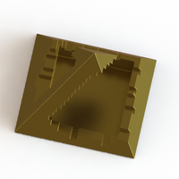 broken pyramid ashtray - Thumbnail 2