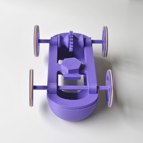 Rubber band car 3D Print 393959