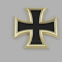 Small The Iron Cross 3D Printing 393979