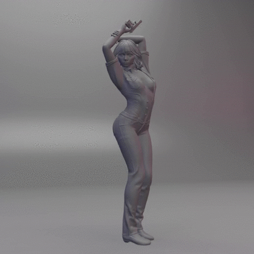 Glynis - Action Girl 3D Print 394054