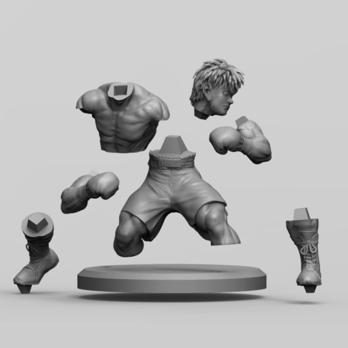 boxeador  3D Print 394068