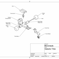 Micronauts Galactic Trike - Thumbnail 1