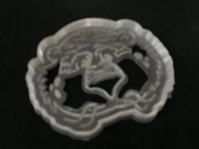 Cookie Cutter Cartoon Tiger Head 3D Print 394084