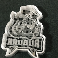 Small Cookie Cutter Old School Aubie Tiger 3D Printing 394088
