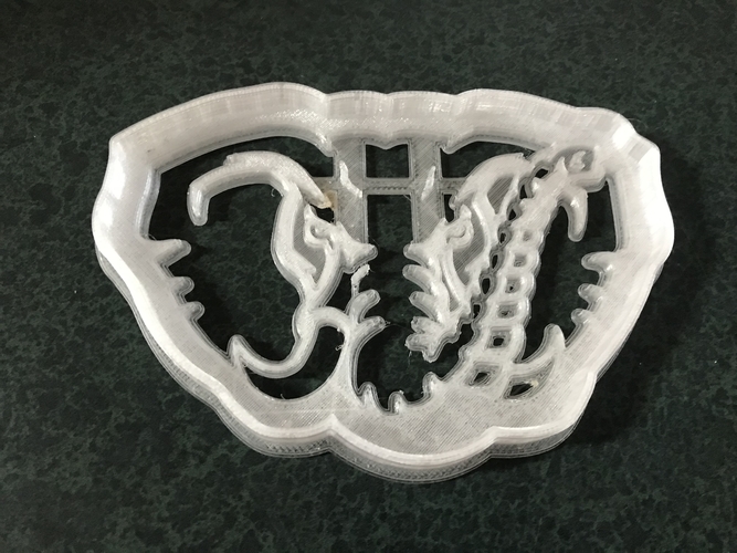 Cookie Cutter Alabama Elephant Head Logo