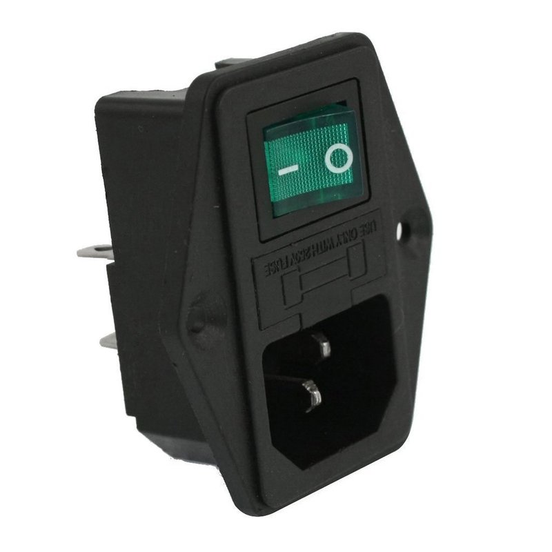 Switched and Fused AC Power Inlet Module