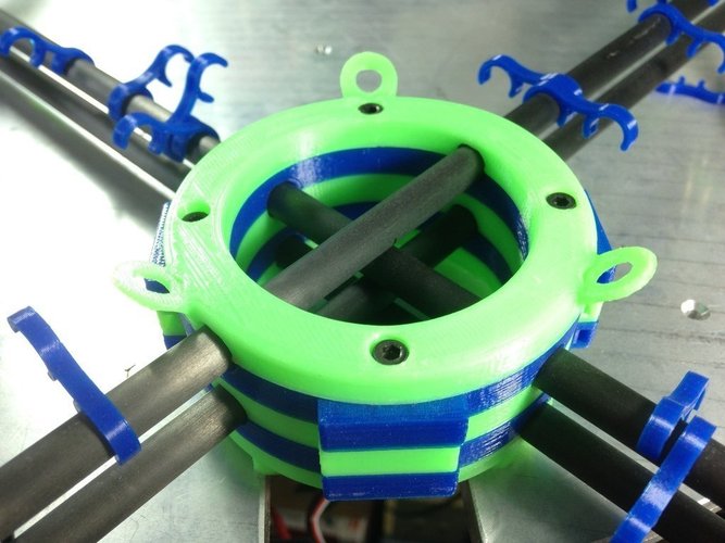 3D Printed & Carbon Fiber QuadCopter 3D Print 39415