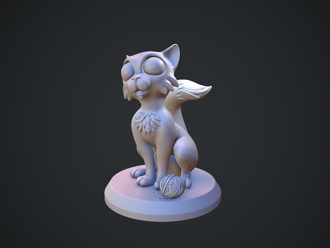 Toffee the cat 3D Print 394213