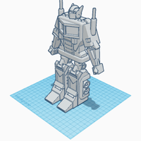 Small Optimus Prime 3D Printing 394218