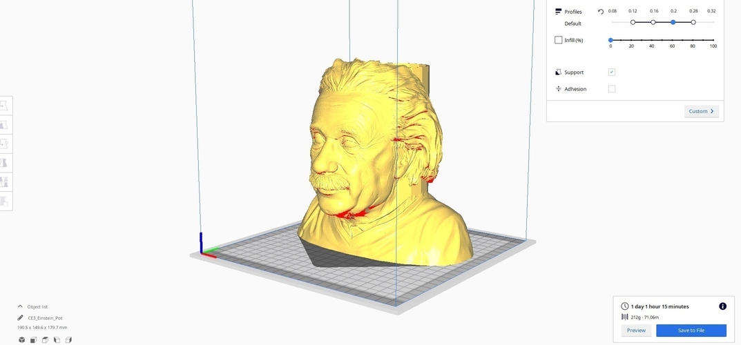 Einstein_POT 3D Print 394230