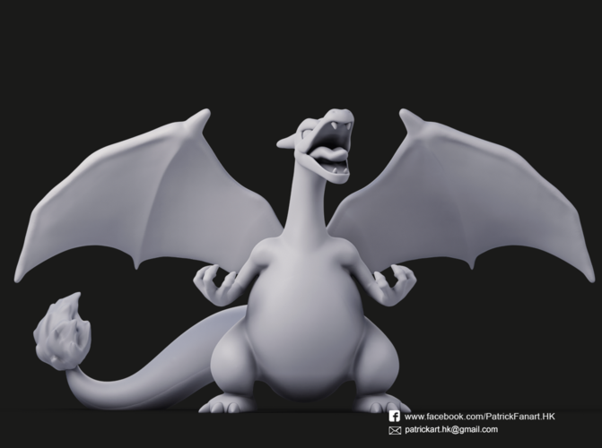 Charizard(Pokemon) 3D Print 394240