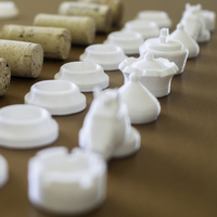 Wine Cork Chess Set - Thumbnail 4