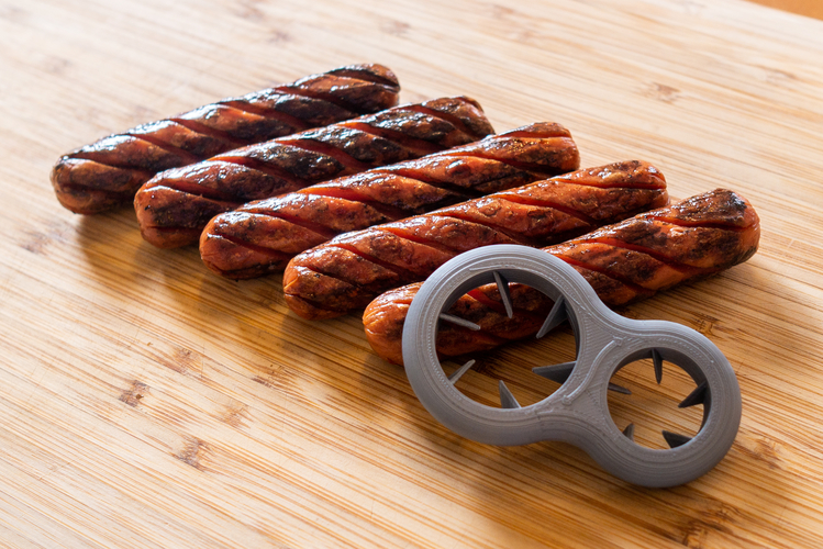 Hot Dog Cutter 3D Print 394250