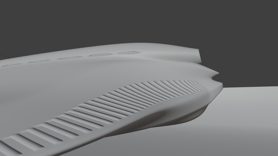Spaceship model for 3d Printing 3D Print 394261