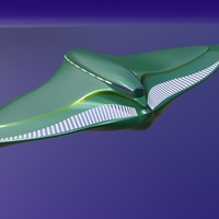 Spaceship model for 3d Printing - Thumbnail 7