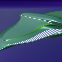 Spaceship model for 3d Printing - Thumbnail 4