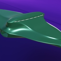 Spaceship model for 3d Printing - Thumbnail 8