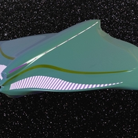 Spaceship model for 3d Printing - Thumbnail 9