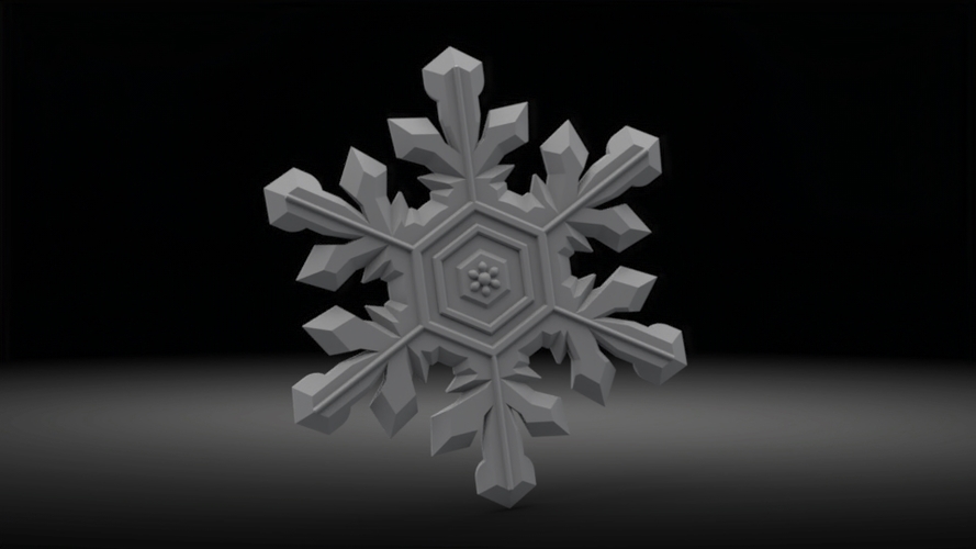 Snow decor / Декор снега 3D Print 394477