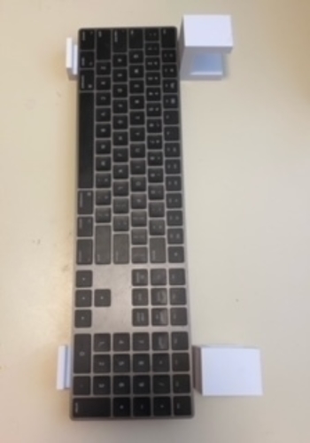 Keyboard desk clip 3D Print 394580