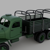 Praga V3S - 3Dprint Ready - Thumbnail 15