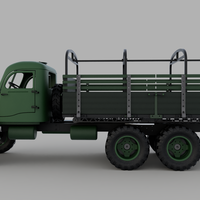 Praga V3S - 3Dprint Ready - Thumbnail 16