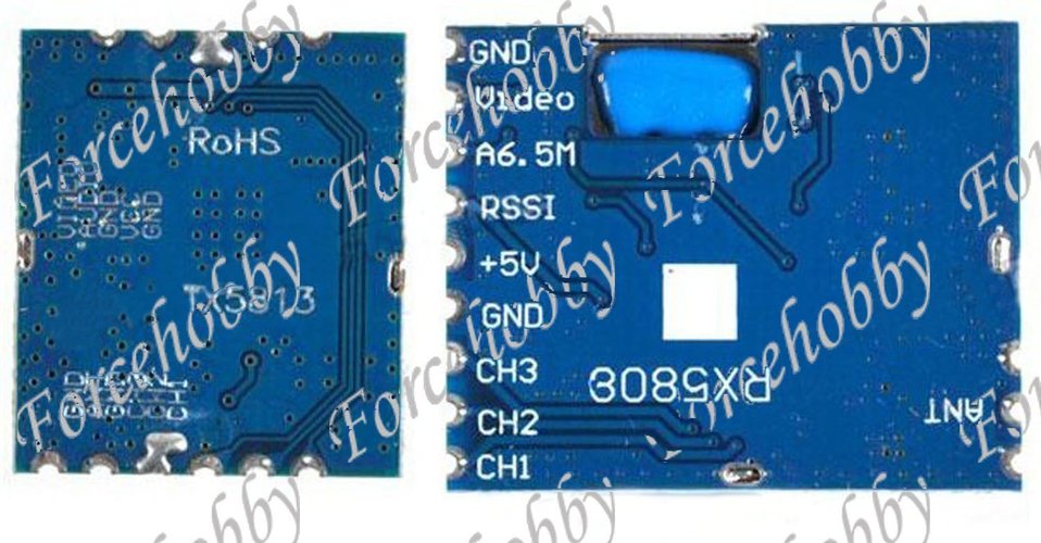 Case for 5.8 or 2.4 Ghz transmiter TX receiver RX 3D Print 39465