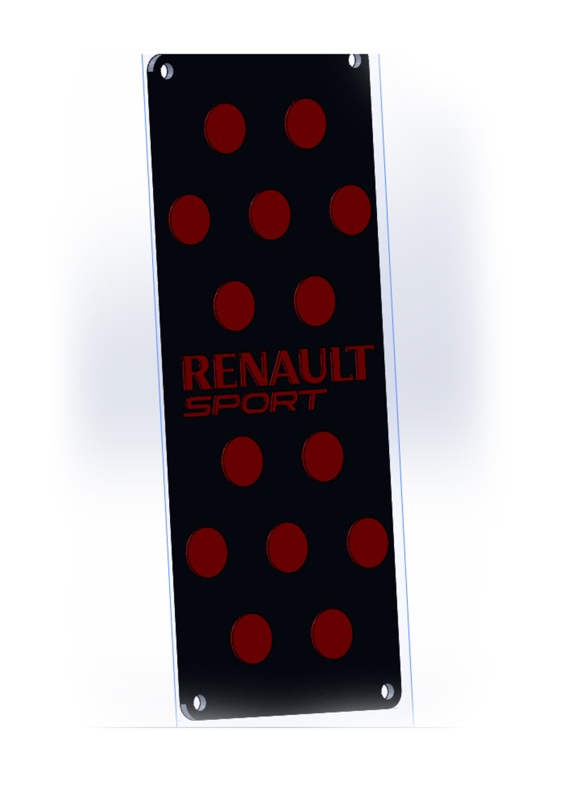 FOOTREST (RENAULT)
