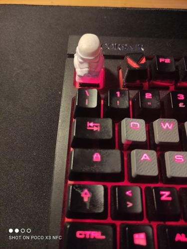 Storm Tropper Cherry MX KeyCap 3D Print 394671