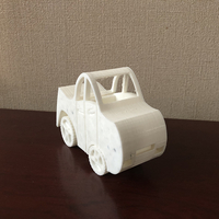 Small toy car 3D Printing 394742