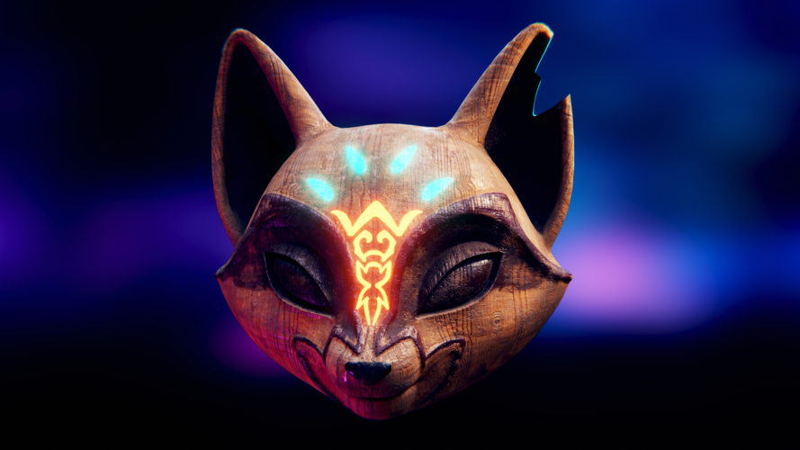 Wood animal mask from Kena: Bridge of Spirits (FanArt) 3D Print 394746