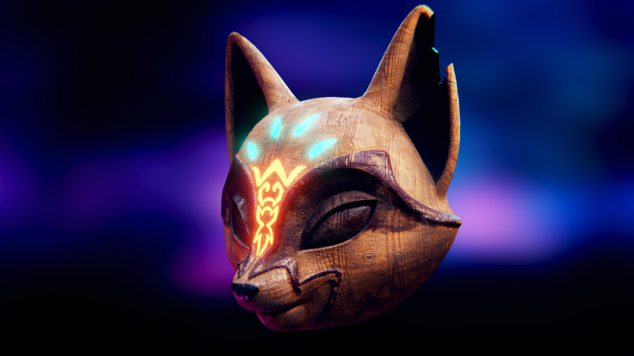 Wood animal mask from Kena: Bridge of Spirits (FanArt) 3D Print 394747