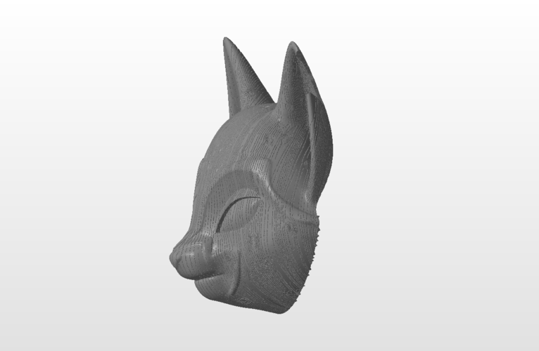 Wood animal mask from Kena: Bridge of Spirits (FanArt) 3D Print 394750