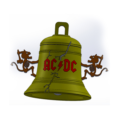 AC/DC HELLS BELLS 3D Print 394784