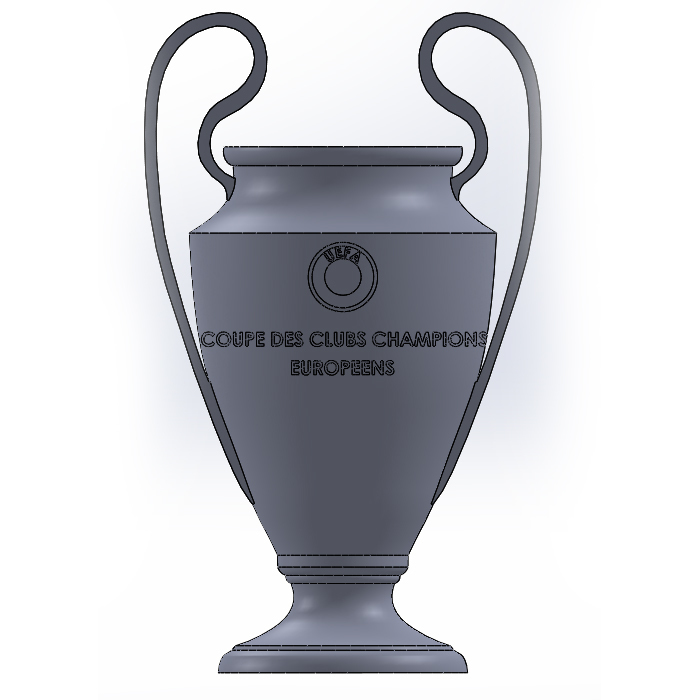 3d Printed Champions League By 3dplanet Pinshape 3d Printed Champions League By 3dplanet Pinshape