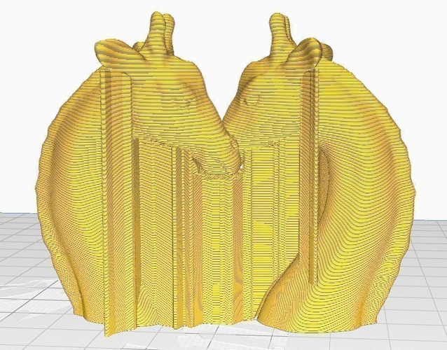 A Giraffe figurine- send a hug/kiss in COVID-19 3D Print 394828