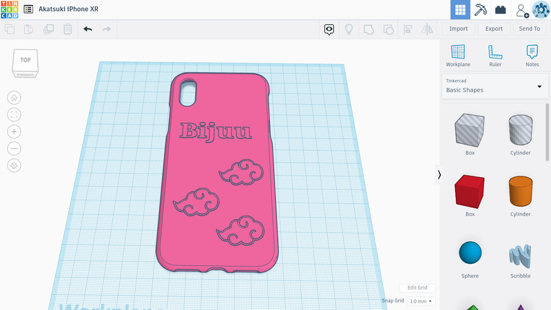 Akatsuki iPhone Case XR