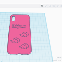 Small Akatsuki iPhone Case XR 3D Printing 394858