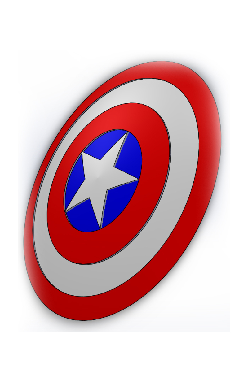 CAPTAIN AMERICA SHIELD