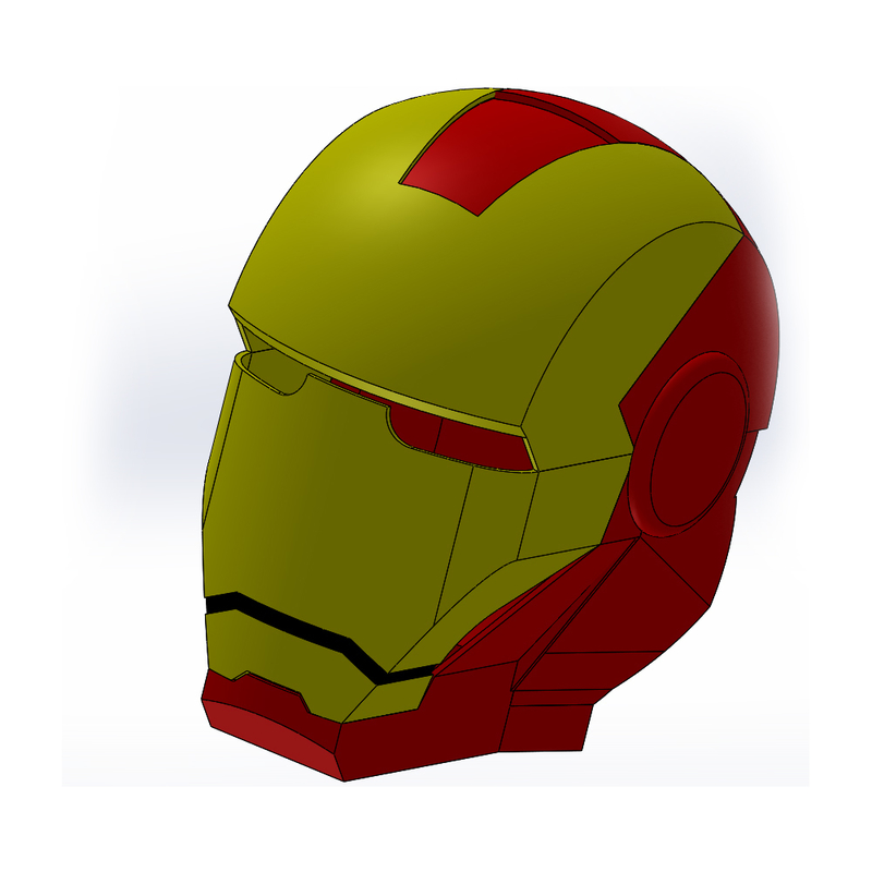IRON MAN HEAD
