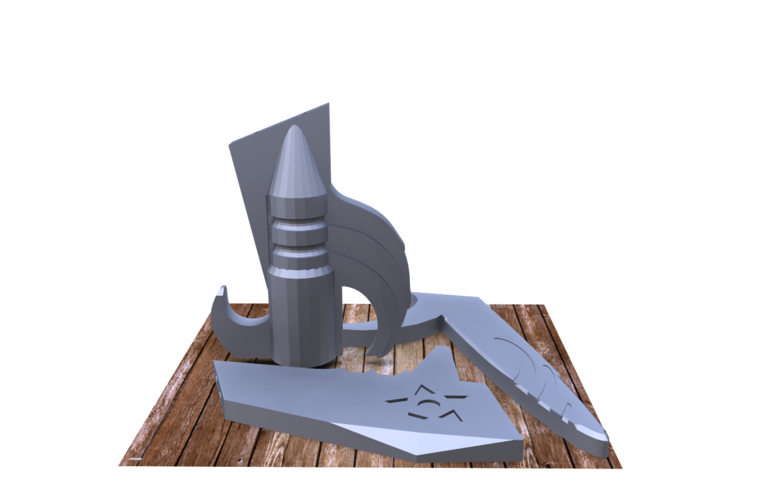 Medieval Winkie Guisarme 3D Print 394976