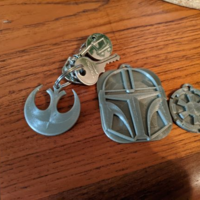 Small Keychain/Keyring Collection (MCU/StarWars/RE/Yamaha) 3D Printing 394996