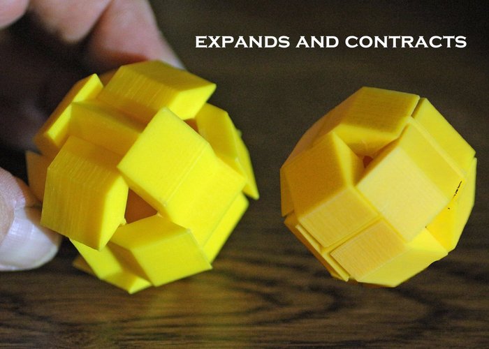 Baffling Puzzle Ball 3D Print 39506