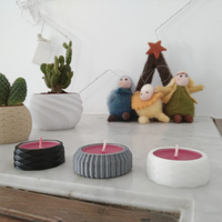 TEA CANDLES HOLDER SET - Thumbnail 2