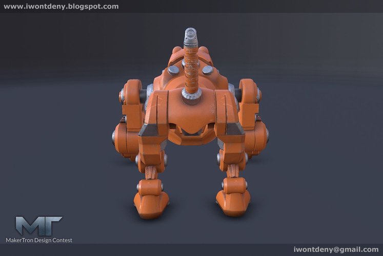 MakerTron - SnoopTron 3D Print 39511