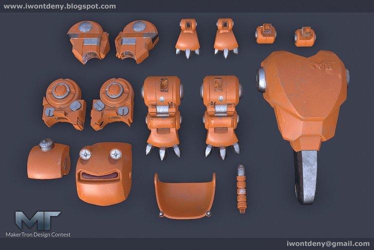 MakerTron - SnoopTron 3D Print 39512
