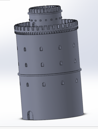 WHITE TOWER 3D Print 395150
