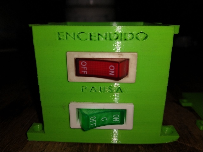 caja on-off