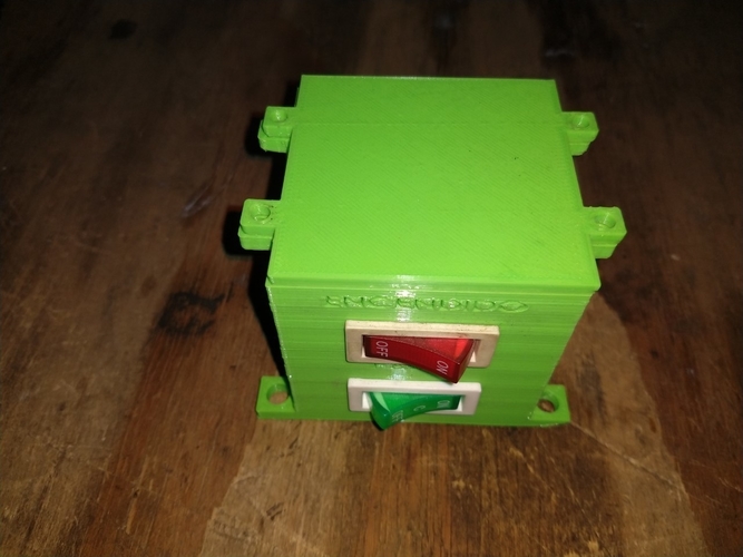 caja on-off 3D Print 395159